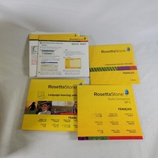 Rosetta Stone French / Francais Levels 1, 2 NO HEADSET 