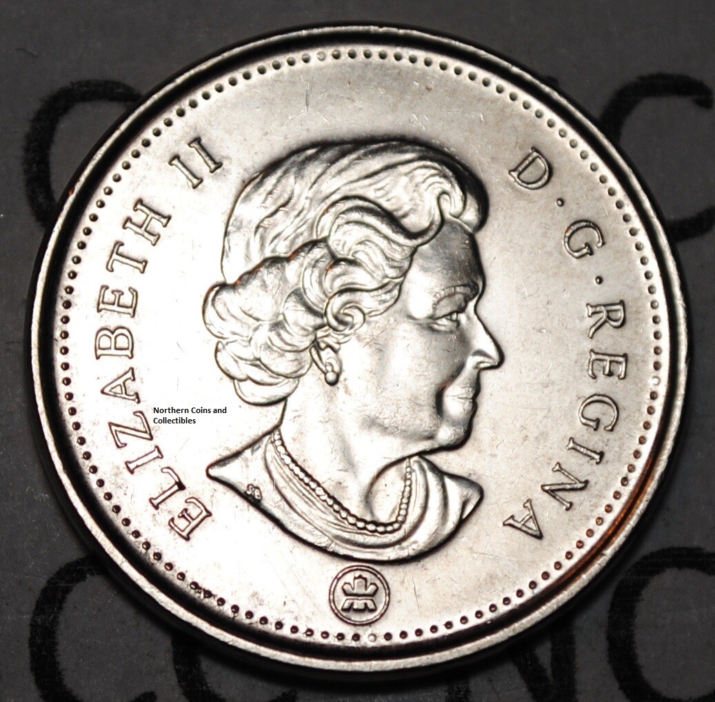 外国銀貨　カナダ5D銀貨　2009年 Canada 2009 Logo 5 cents Canadian Five Cents Nickel | eBay