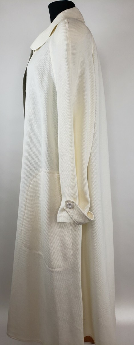 VINTAGE CHANEL BOUTIQUE 90's OVERSIZED COTTON IVORY LONG