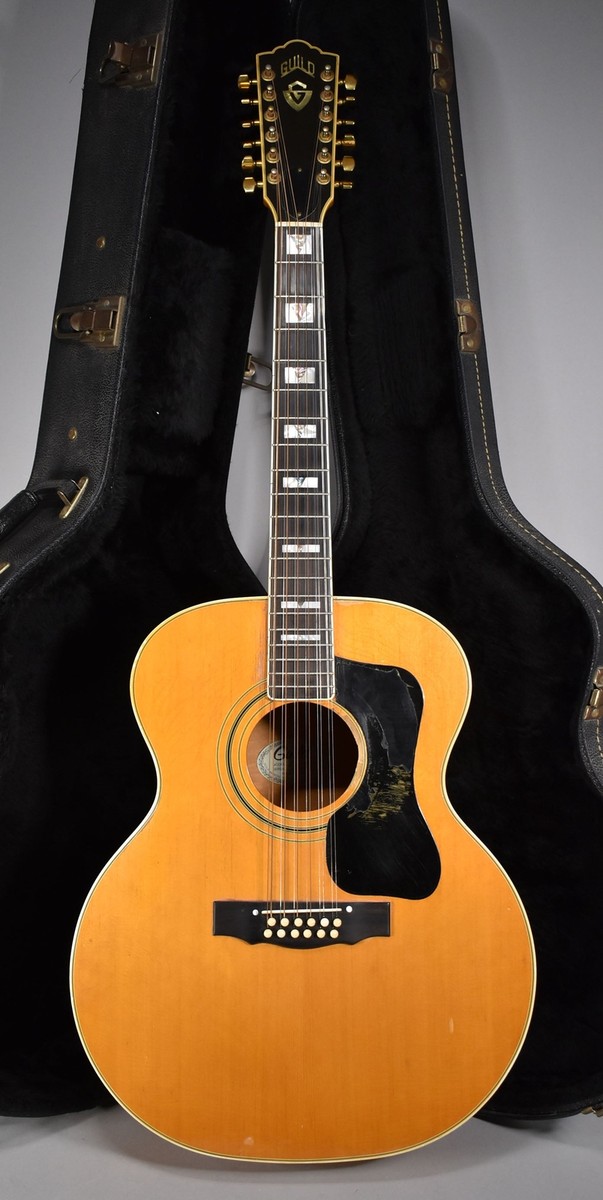 1979 Guild F-412-BLD Jumbo 12-String Acoustic Natural Blonde w