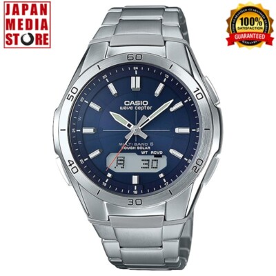 CASIO WAVE CEPTOR WVA-M640D-2AJF Tough Solar Atomic Radio Stainless Men Watch