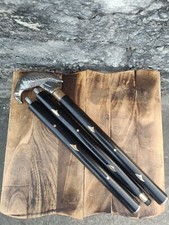 Handmade Raven Crow Handle Designer Cane Black Wooden Walking Stick for Gift