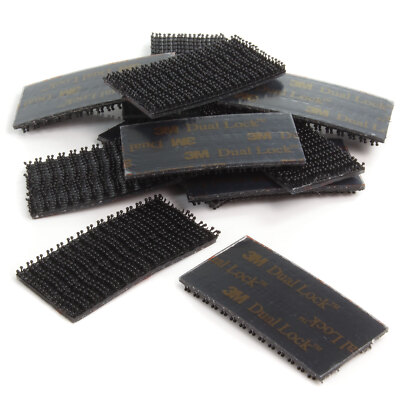 Klettpads 3M Dual Lock Klettband Klett Klebeband Kennzeichen SJ3550 12 Stück