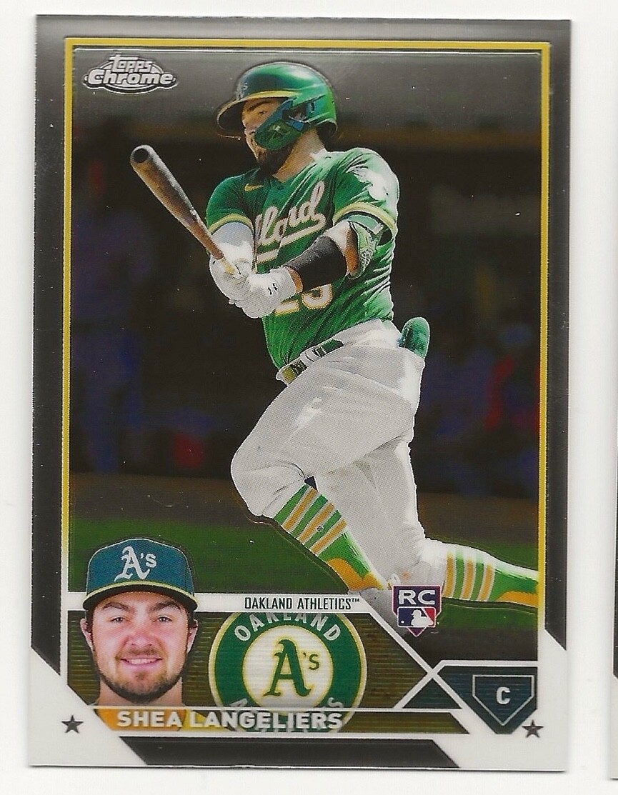 2023 Topps Chrome - #175 Shea Langeliers (RC)