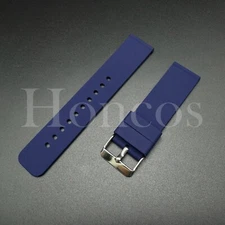 Quick Release Silicone Rubber Watch Strap 20 21 22 MM Fits for IWC Classic DBlue