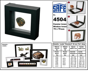 Floating Frame Minifigures Lego SAFE 4508 Dimensions Internal 265x60 External 295x95x35mm