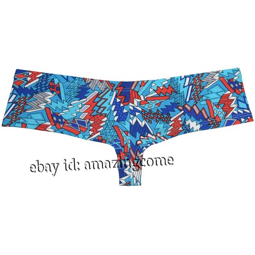 Men Colorful Casual Brazilain Boxer Briefs Underwear Cheeky Swim Trunks Thong - Picture 32 of 52