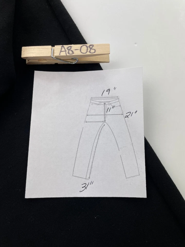 Betabrand 2XL Leggings Pants Black Womens 38x31 Straight Leg Mid Rise A8-08 - Image 2 of 4