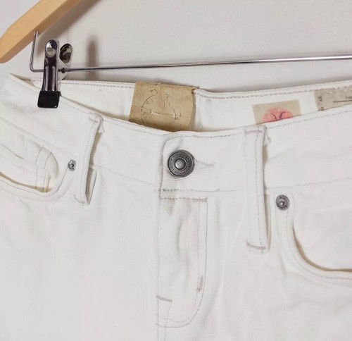 AllSaints White Sendo Bryce Slim Fit Shorts W26 - Picture 3 of 7