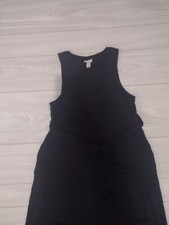 A New Day Black Maxi Dress sleeveless Size XS