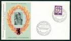 GERMANY BERLIN FDC 1961 JOHANNES GUTENBERG LETTER PRESS TYPOGRAPHY gh36