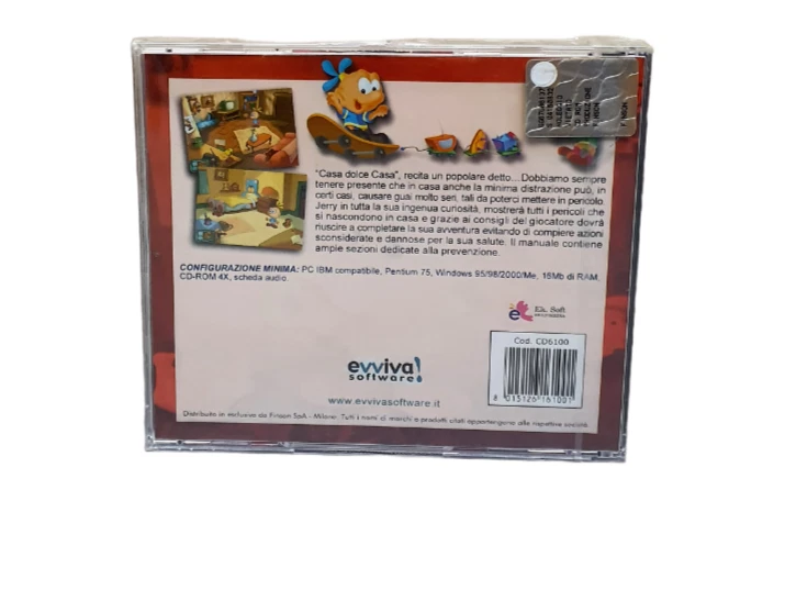 CD-ROM Le avventure di Jerry - Guida alla sicurezza in casa - Vintage Blisterato - Immagine 2 di 2