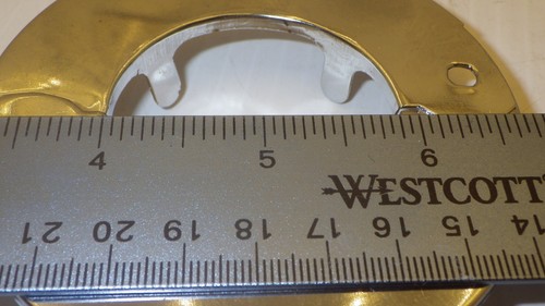 MASTER PLUMBER IPS SPLIT CEILING FLANGE 1-7/8" ID CHROME PLATED BRASS, NNB - Picture 5 of 5