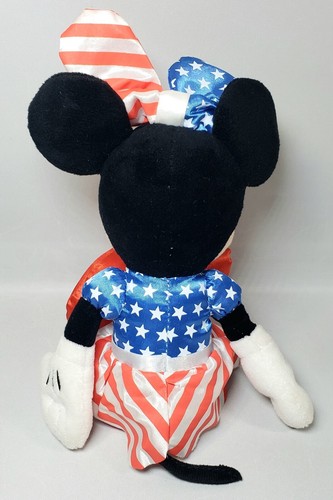 PELUCHE MINNIE MOUSE | Peluche Disney 10" EE. UU. Patriótico 4 de Julio - Imagen 3 de 8