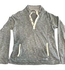 Sudadera Pullover Para Mujer Verde Avalancha Talla GRANDE Bolsillos Canguro
