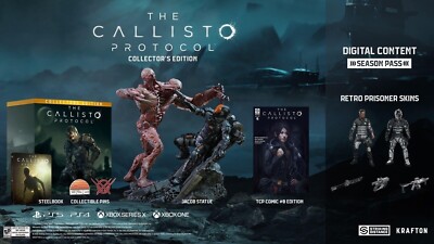 The Callisto Protocol Collector s Edition w/XBOX One Day One Edition 2022 New