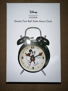 Citizen 2022 D23 Expo Mickey Mouse Quartz Twin Bell Alarm Clock Marvel Star Wars