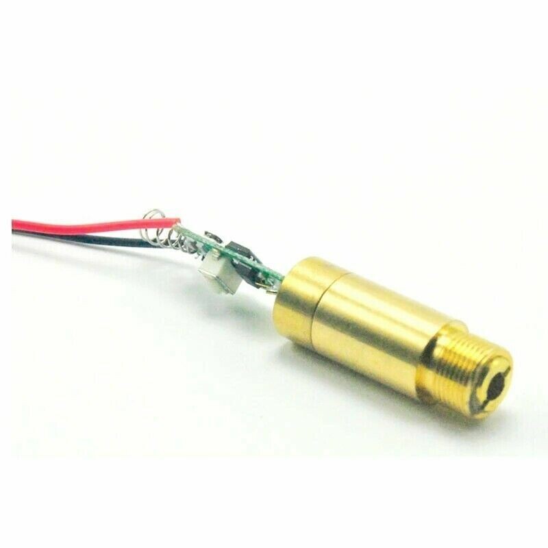 Industrial 405nm 100mW Violet/Blue Dot Laser Diode Module Brass DC3.7V