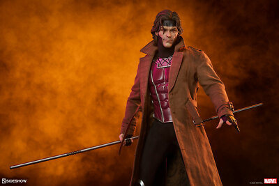 1/6 Sideshow 100439 Marvel X-men Gambit Action Figure In Stock