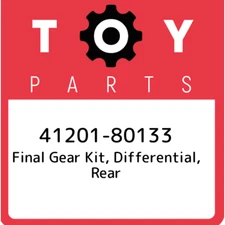 41201-80133 Toyota Final gear kit, differential, rear 4120180133, New Genuine OE