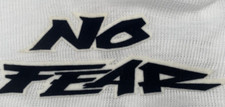 Vintage NO FEAR Large 10?x 1" Patch-Skateboarding Surfing Motorcycle Iron on/sew