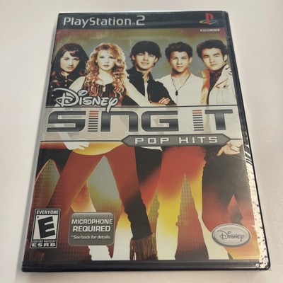 BRAND NEW, FACTORY SEALED Disney Sing It: Pop Hits (PS2 Game) PlayStation 2.