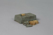 THOMAS GUNN DIORAMA ACCPACK054B CRATES  TARPAULINS
