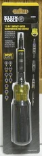 Klein Tools 32500HD Impact Rated Multi-Bit Screwdriver / Nut Driver, 11-in-1