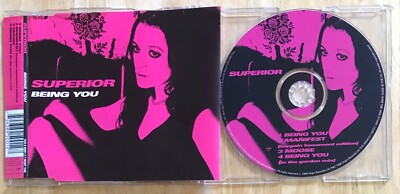 Superior 'Being You' CD Single 1998 UK Virgin VSCDT 1648 Like New