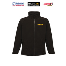 CLEARANCE Dewalt Regatta Work Fleece Jacket Embroidered Logo Winter Warm Unisex
