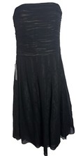 Women’s Ann Taylor Detachable Strap Lined Dinner Dress Size 4 NWT