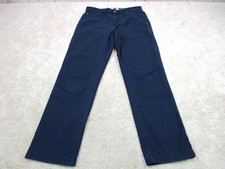 Best Made Co Jeans Mens 32 Blue Double Knee Front Straight Denim Cotton Stretch