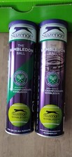 Slazenger The Wimbledon Tennis Ball NEW.  Picture shows both sides of can 