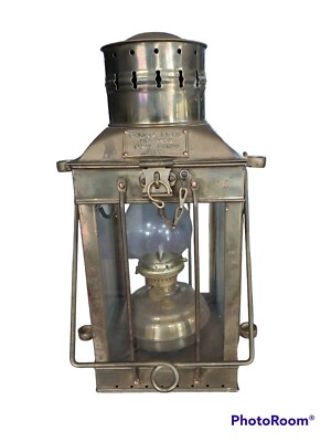CARGO LIGHT 1939 真鍮製 アンティーク／レトロ Vintage Brass & Copper Cargo Light No. 3954 Great Britain