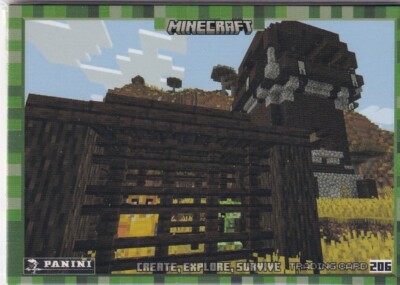 Panini Minecraft 3 Create, Explore, Survive Card Nr. 206