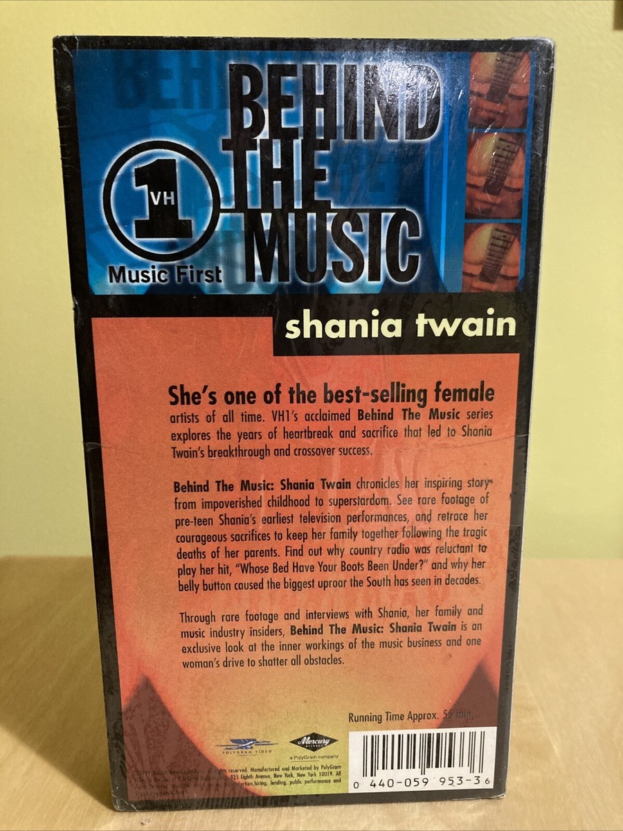 その他 Behind the Music: Shania Twain [VHS] VH1 Behind The Music - Shania Twain VHS Tape 1999 Viacom