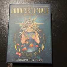 THE GODDESS TEMPLE ORACLE CARDS DECK ESOTERIC TELLING LO SCARABEO NEW