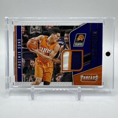 Devin Booker 2016-17 Panini Threads Prime Materials Game Worn 3 Color Patch /10