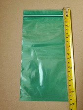 Clear Reclosable Zip Seal Top Lock Plastic Storage Bags Jewelry 8 x 4 400 Green