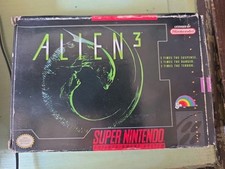 Alien 3  SNES (Nintendo Entertainment System, 1993) With Poster Tested