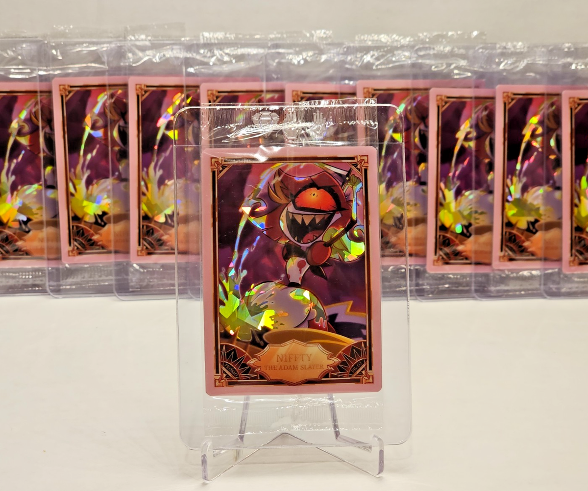 Hazbin Hotel - NIFFTY THE ADAM SLAYER - Cracked Ice Promo Card (PR