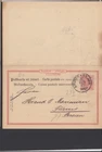 WD024/Württemberg postal stationery 29 I DOUBLE CARD oo 1895 -- Persia!!!!!!!