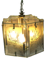 Pendelleuchte 3-flammig 3x E-14 LED Kerzenbirnen Birnen Leuchtmittel