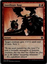 Inordinate Rage 144/280 Foil Common Zendikar Rising