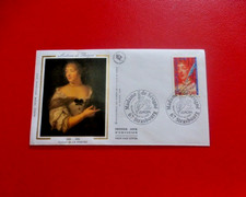 FDC sur soie 1er jour : 1996  Madame de SEVIGNE ( 1626 - 1696 )