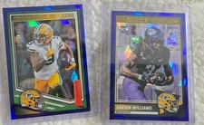 2 Card Lot - Score Blue Cubic /185 - Watson & Williams