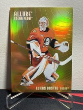 2025-26 Upper Deck ALLURE Hockey LUKAS DOSTAL #CF-13 ORANGE YELLOW COLOR FLOW