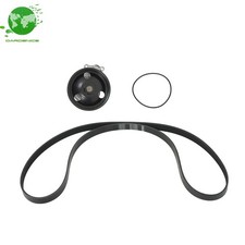 Engine Water Pump & Belt For Honda Civic CR-V 1.5L l4 DOHC 2013 2014 2015 2016