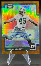 2017 Jordan Leggett RC Auto #105 Donruss Optic Rookie Autographs | NY Jets