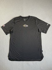 Baltimore Ravens Nike NFL On Field Short Sleeve Shirt Mens Black L